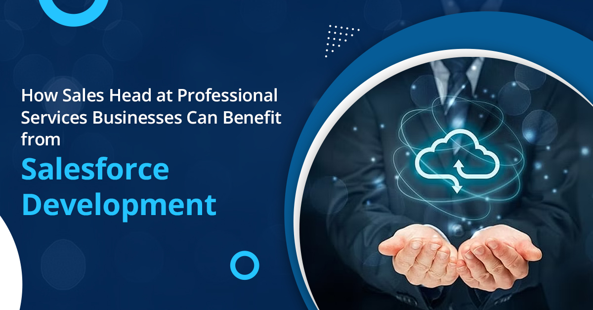 4 Ways Sales Head at Professional Services Business Can Benefit from Salesforce Development