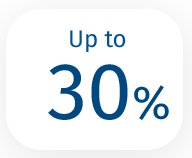 upto 30%